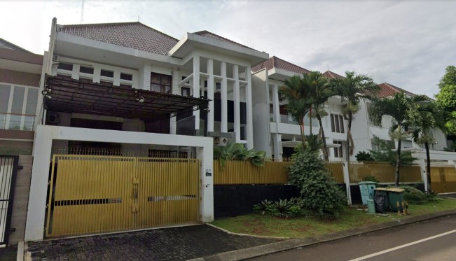 Rumah mewah milik Dwi Hartono di Kota Wisata, Gunung Putri, Kabupaten Bogor. (Google Street) 